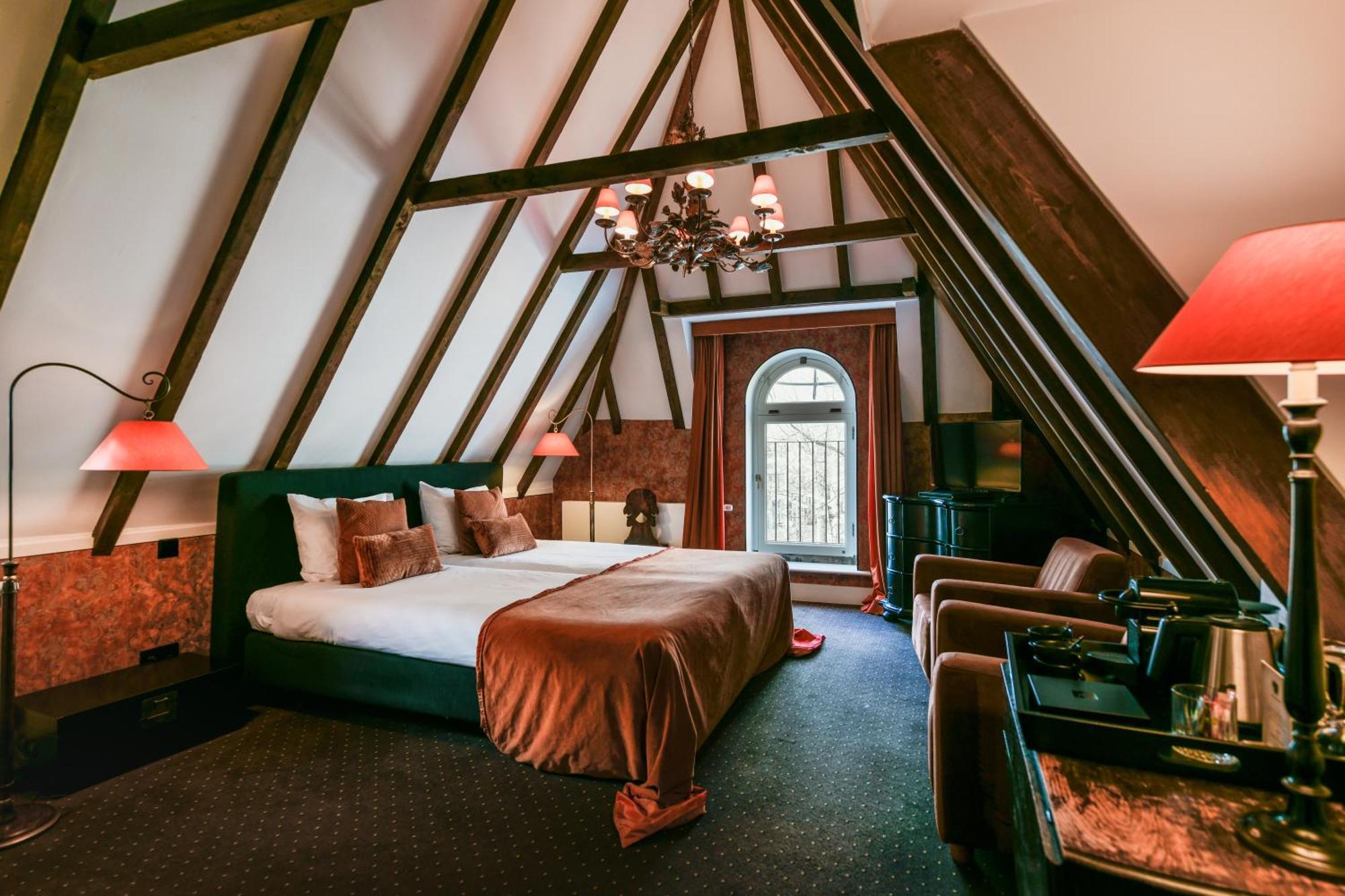 Grand Boutique Hotel-Restaurant Huis Vermeer 迪温特 客房 照片