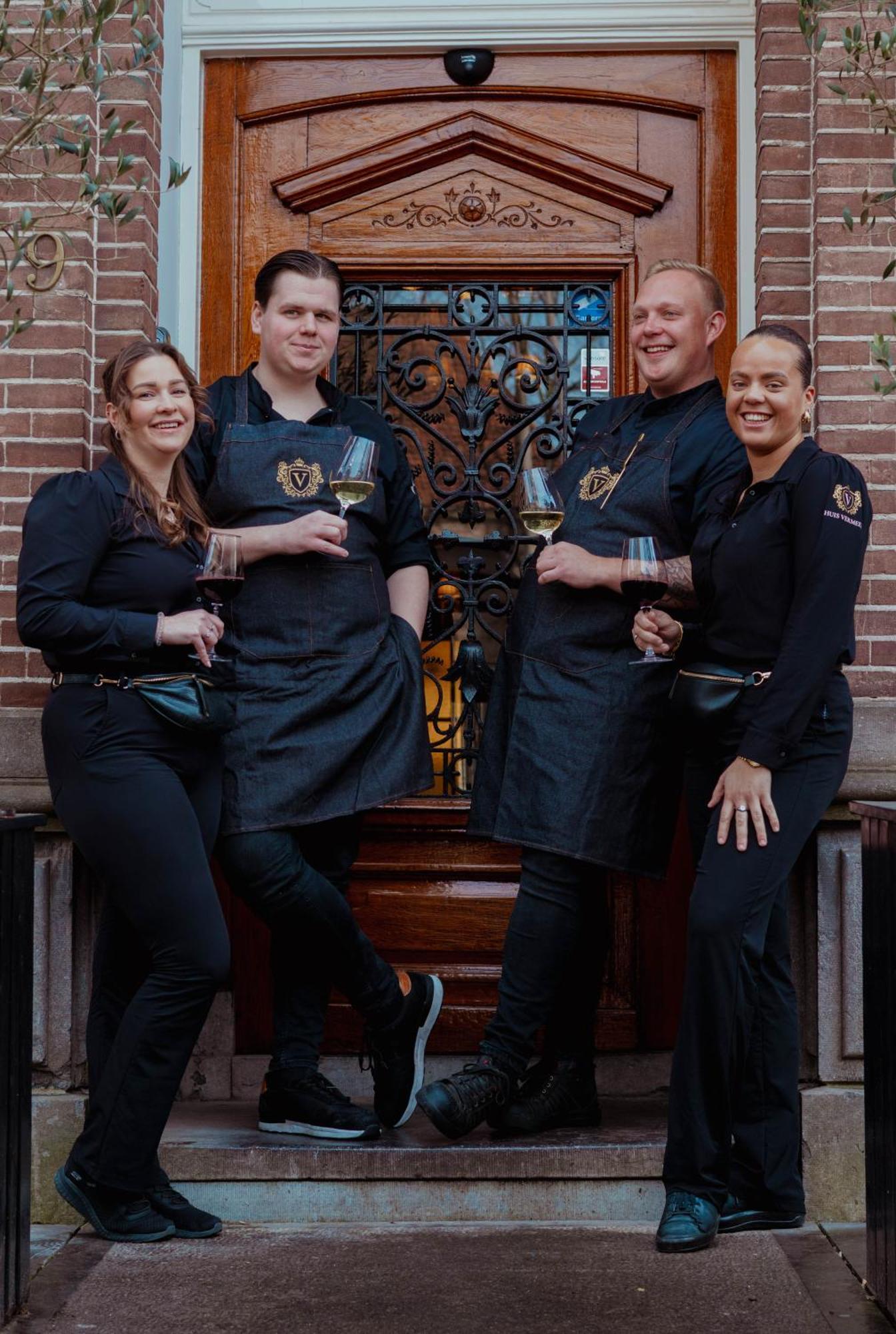 Grand Boutique Hotel-Restaurant Huis Vermeer 迪温特 外观 照片